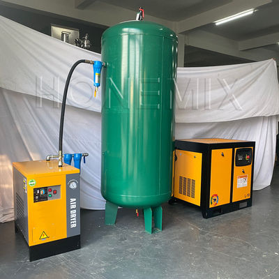 강력한 보조 장비 7.5KW / 10HP 나사 공기 압축기 세트