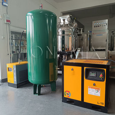 강력한 보조 장비 7.5KW / 10HP 나사 공기 압축기 세트