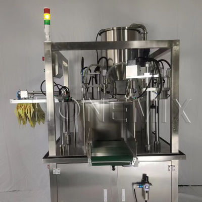 1.5KW 자동 포장 기계 두 개의 머리 채우기 나사 캡팅 기계