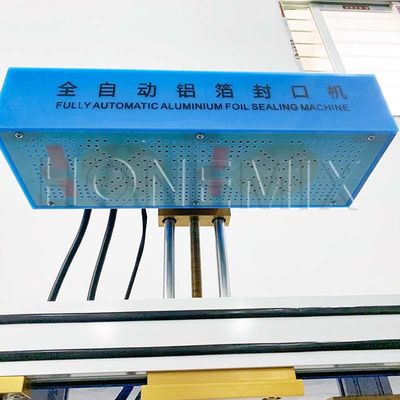 반자동 포장 기계 3KW 알루미늄 엽물 봉쇄기 병 뚜??