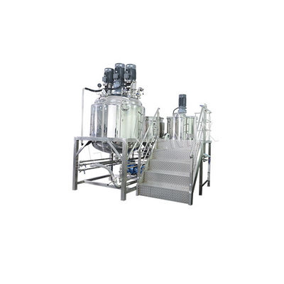 고정 진공 에뮬레이션 믹서 1000L 치약 제조 기계 5.5KW